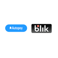 Metody płatności: Autopay, Blik